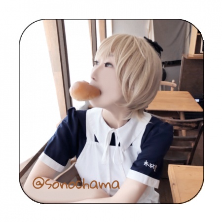 あんぱんこまち ミニタオル 
