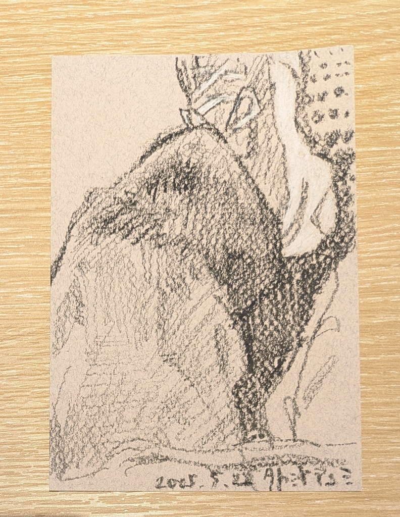 ドローイング　foot 2025/5/22
