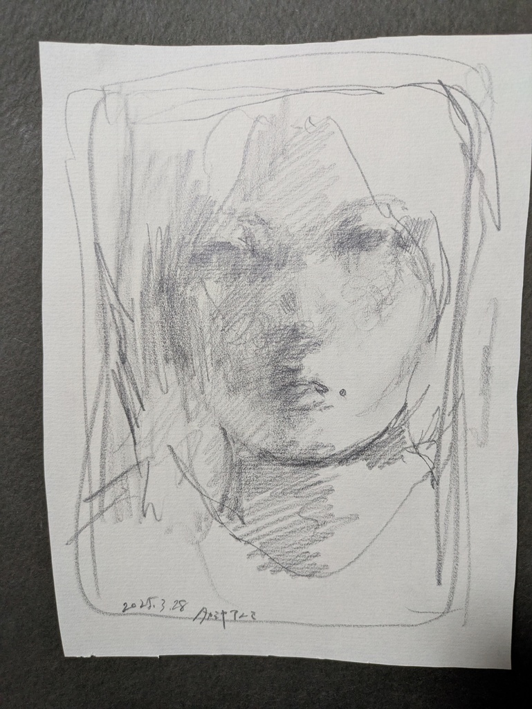 ドローイング　vapor 2025/3/28