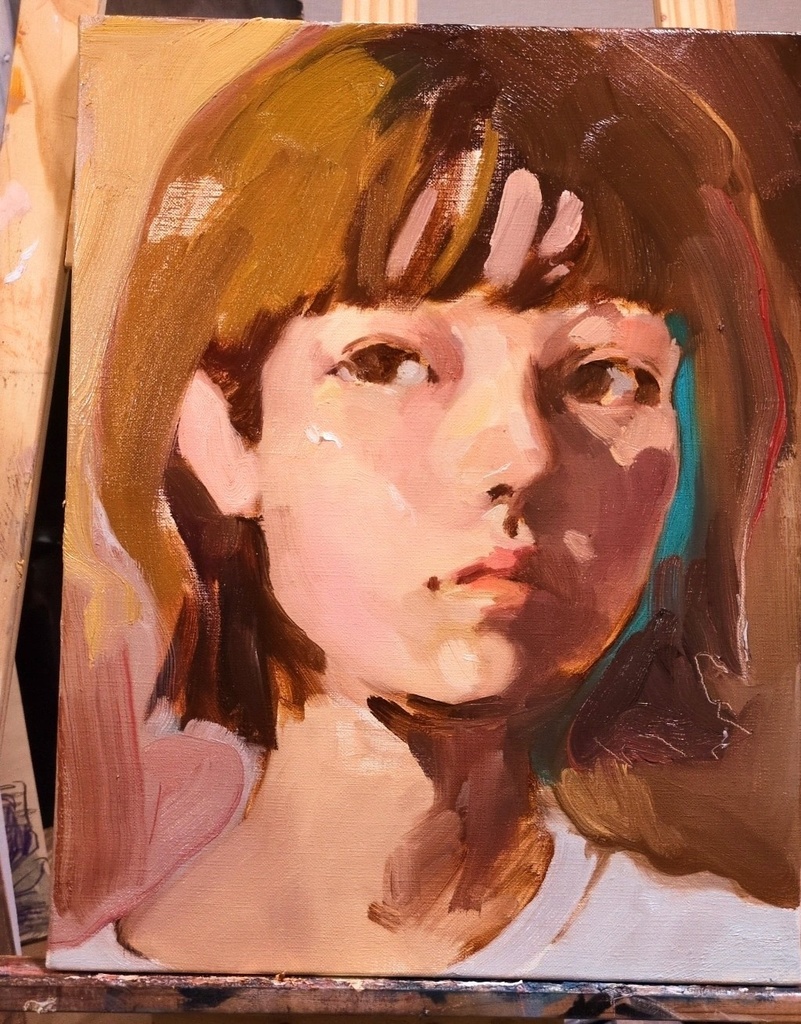 2025.11.13オイルスケッチ