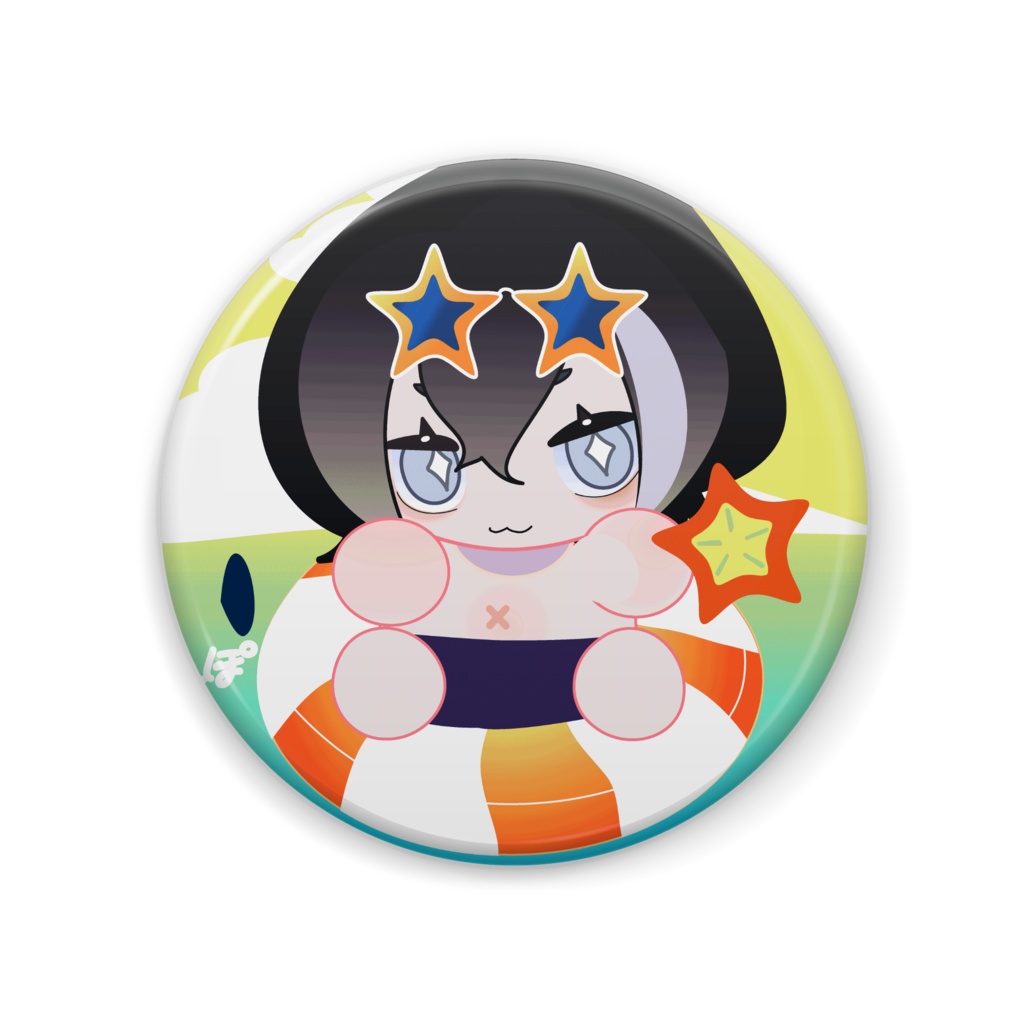 くれな夏!缶バッチ