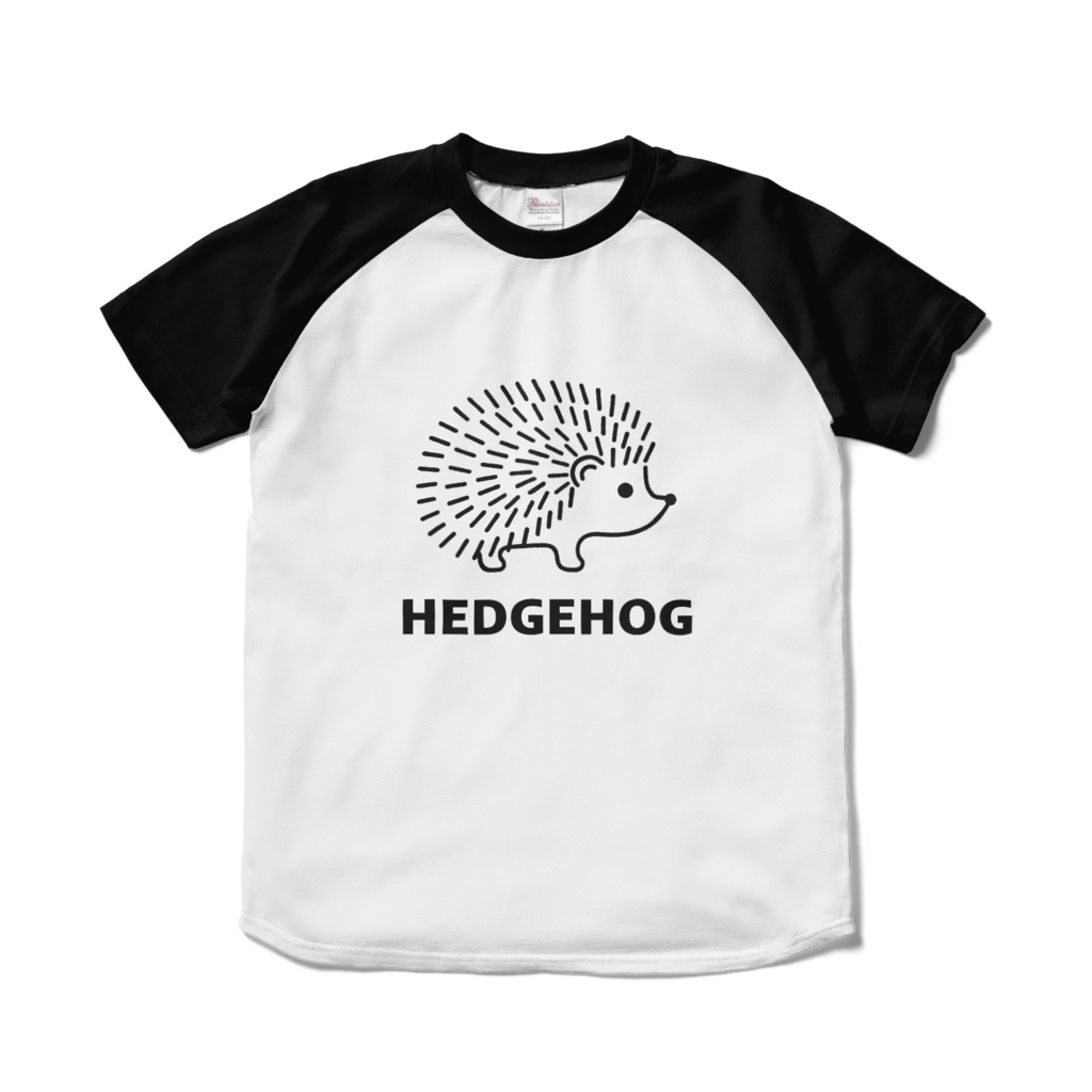 Hedgehog ラグランTシャツ