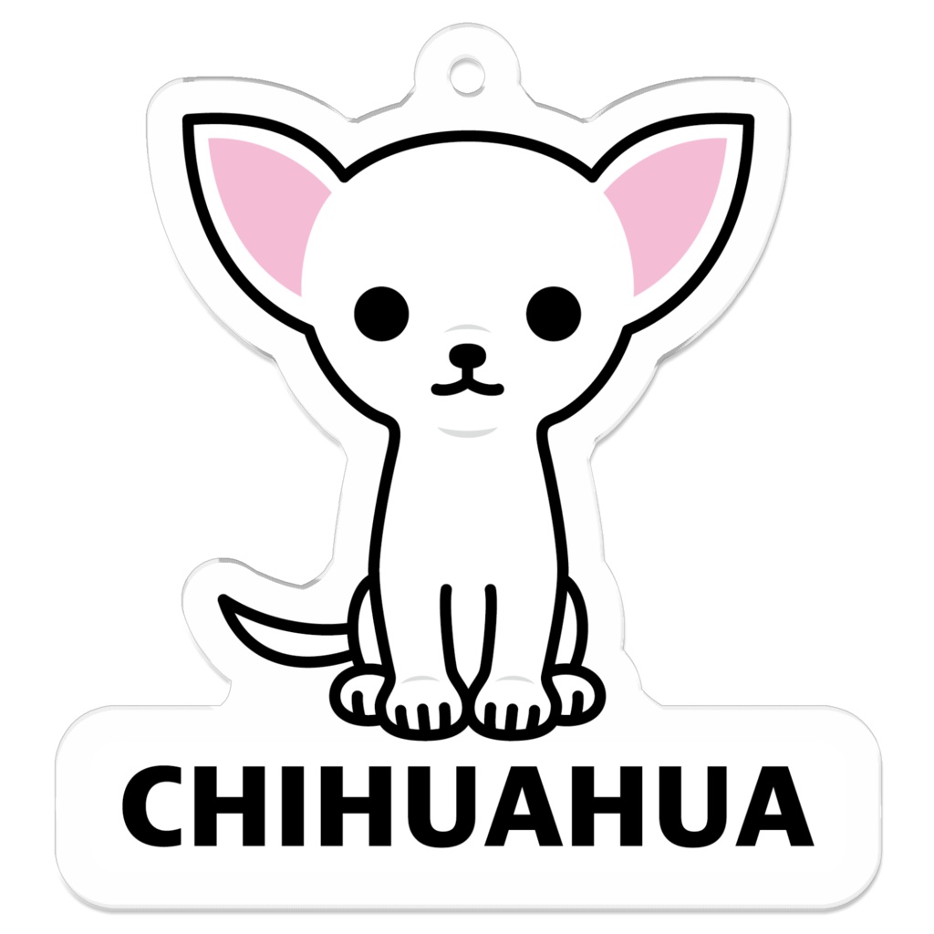 CHIHUAHUA アクリルキーホルダー