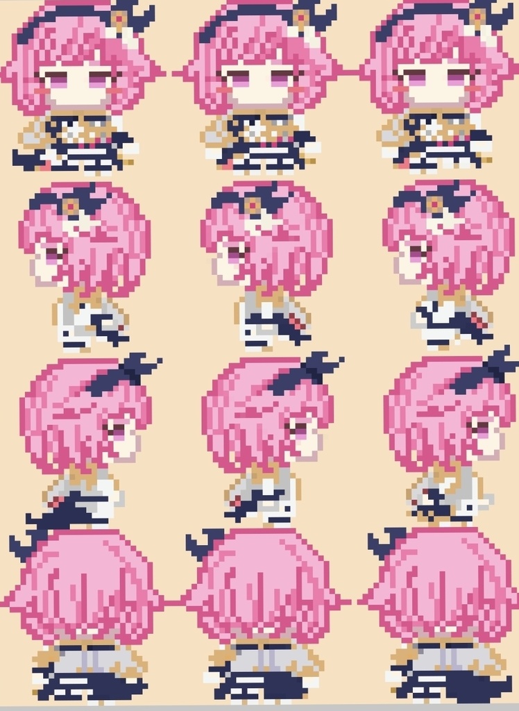 【ピクスク】歌劇騎士アバター