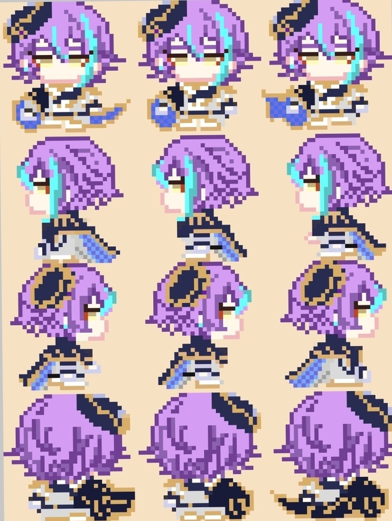 【ピクスク】歌劇騎士アバター