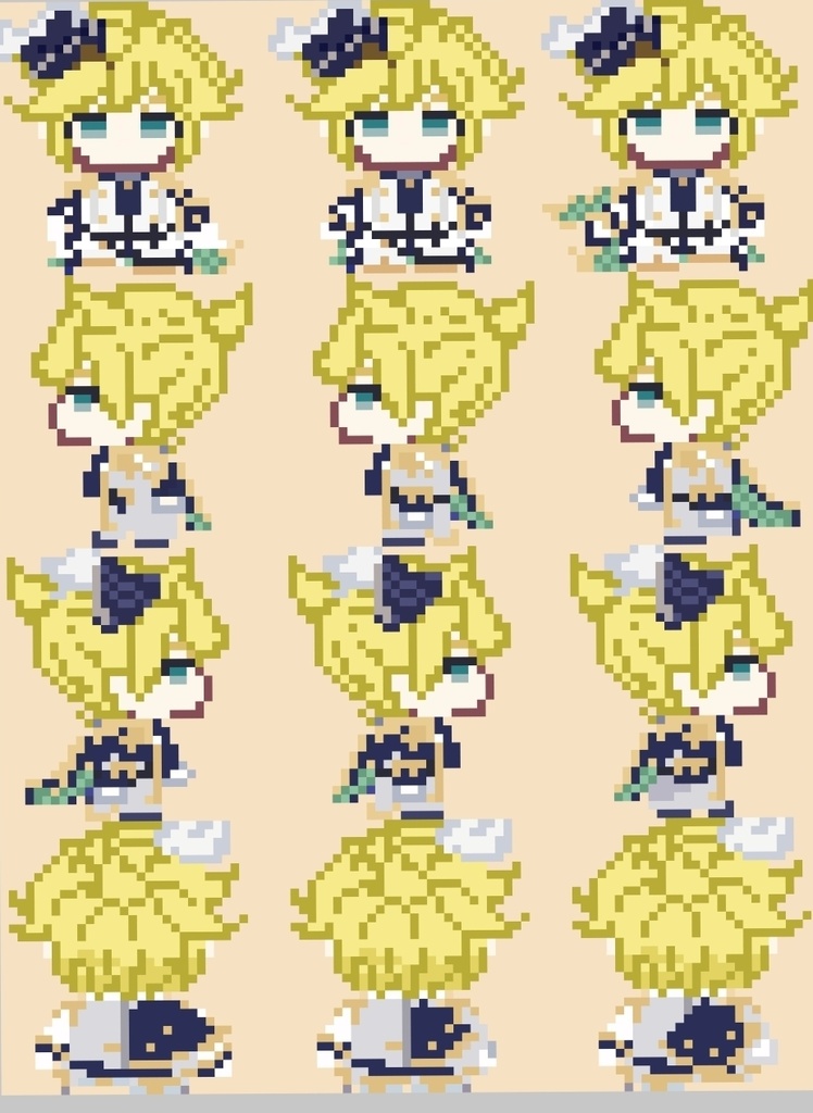 【ピクスク】歌劇騎士アバター