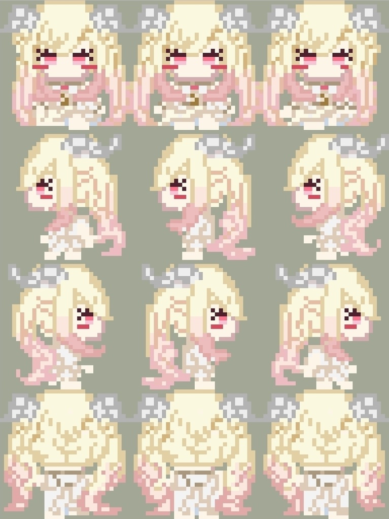 【ピクスク】霊獣騎士アバター