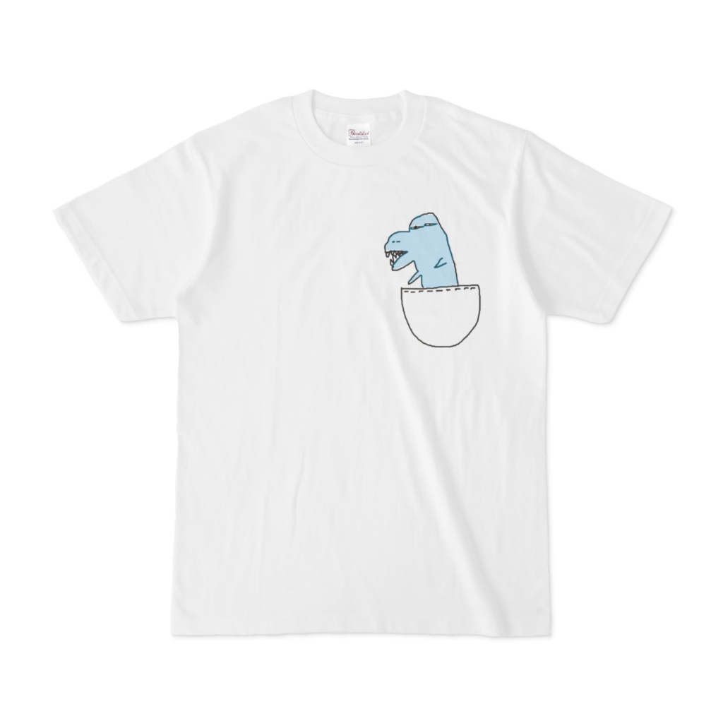 ポケットからどうもムーくんTシャツ