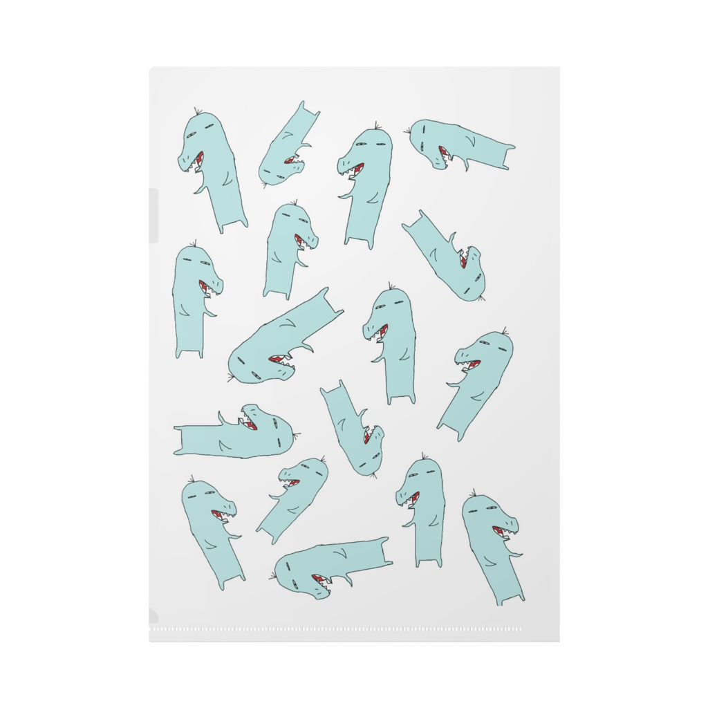 動物さん達(?)大集合なオトク感クリアファイル