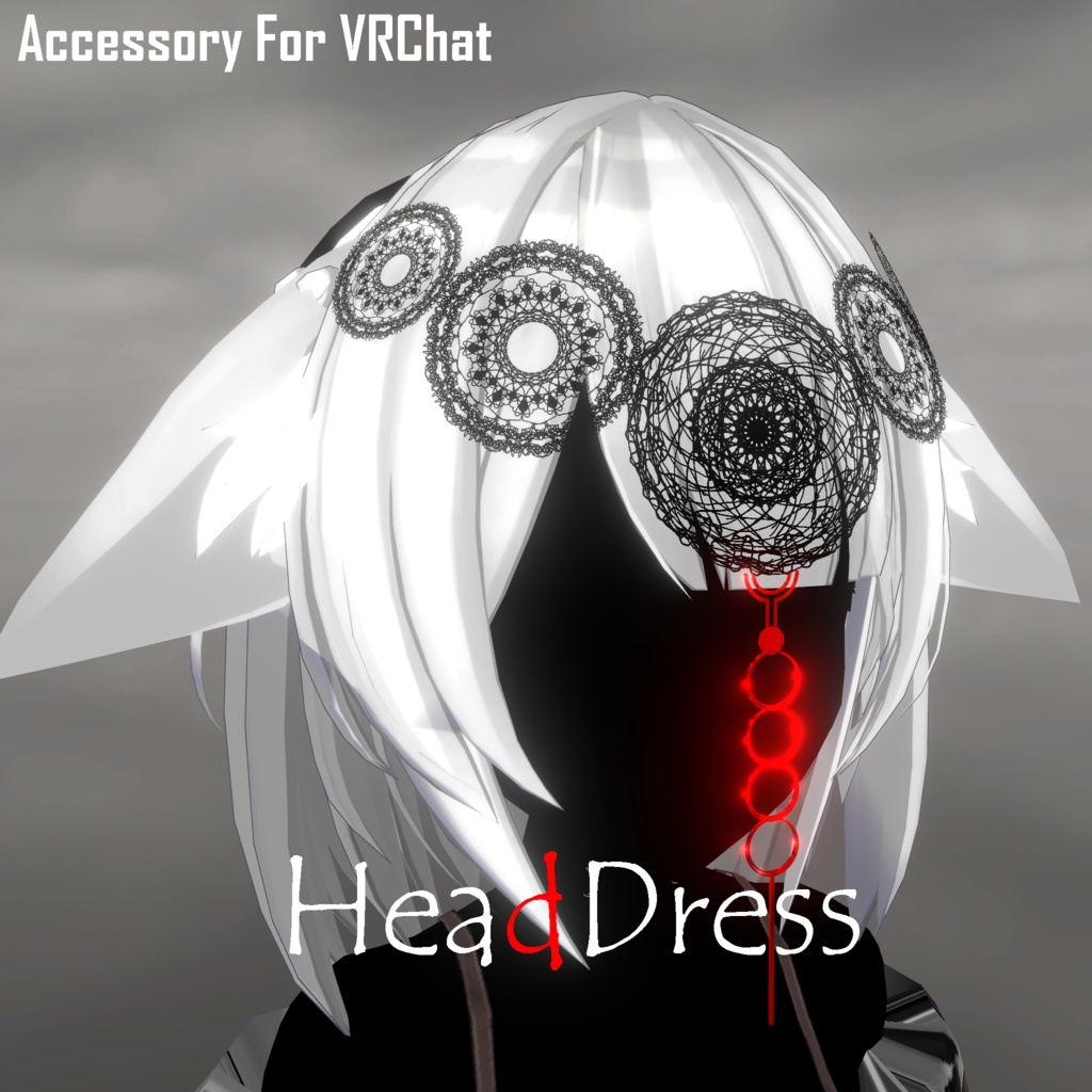 【VRC向けアクセサリー】HeadDress