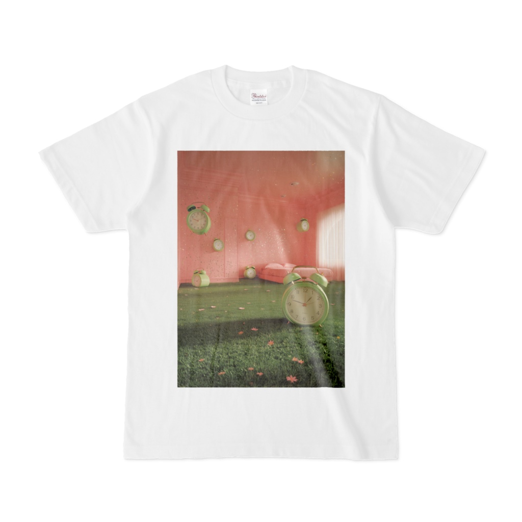 TIME ISN'T REAL HERE（T-shirt）