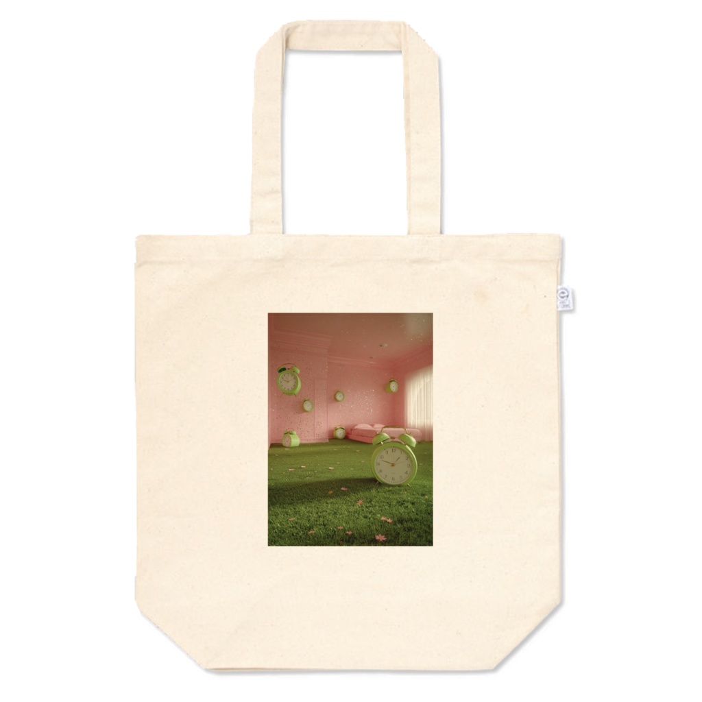 TIME ISN'T REAL HERE(Tote Bag)