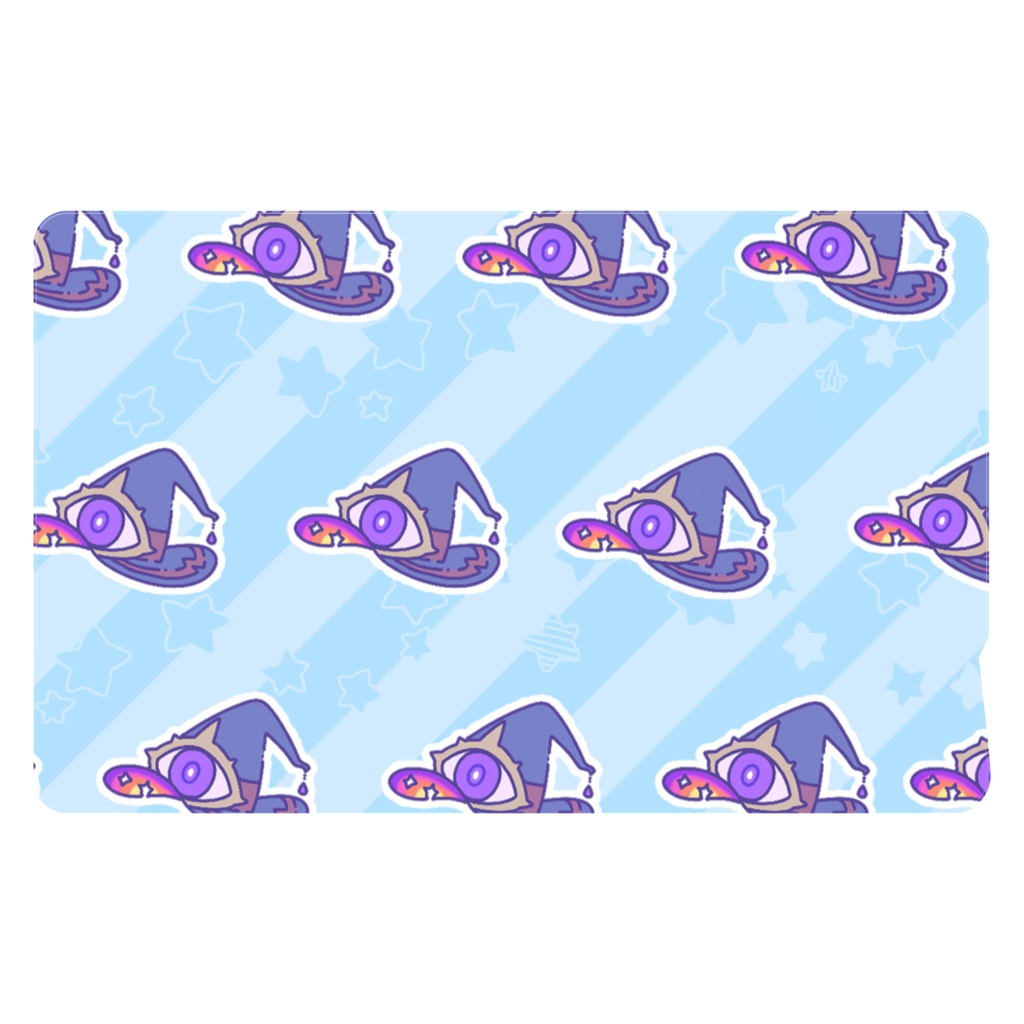 ぼうしのおめめちゃんICカードステッカー