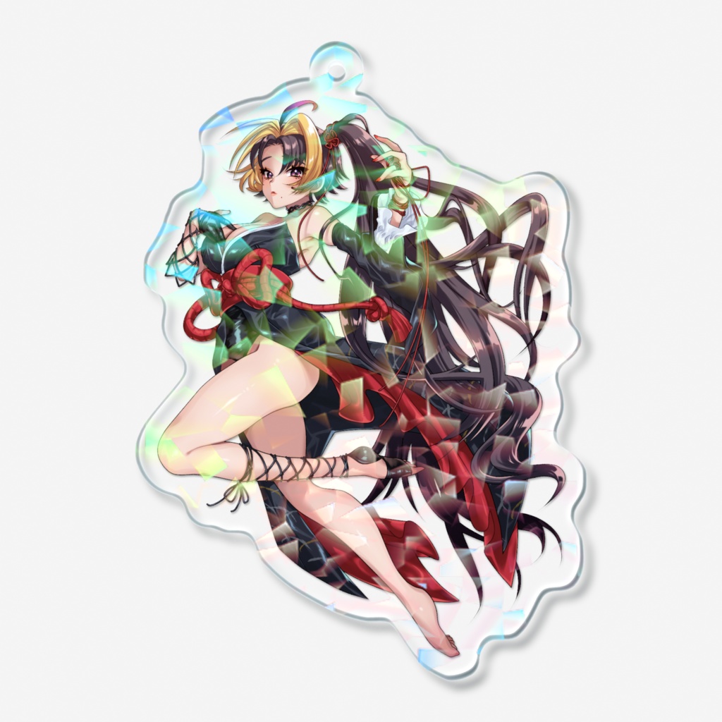 【明星美奈子2025年生誕記念グッズ】ホログラムアクリルキーホルダー