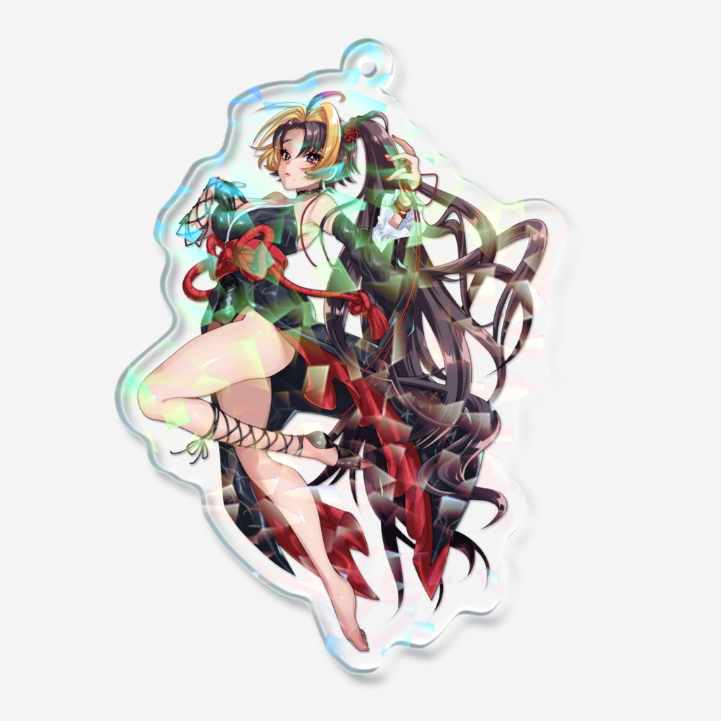 【明星美奈子2025年生誕記念グッズ】ホログラムアクリルキーホルダー