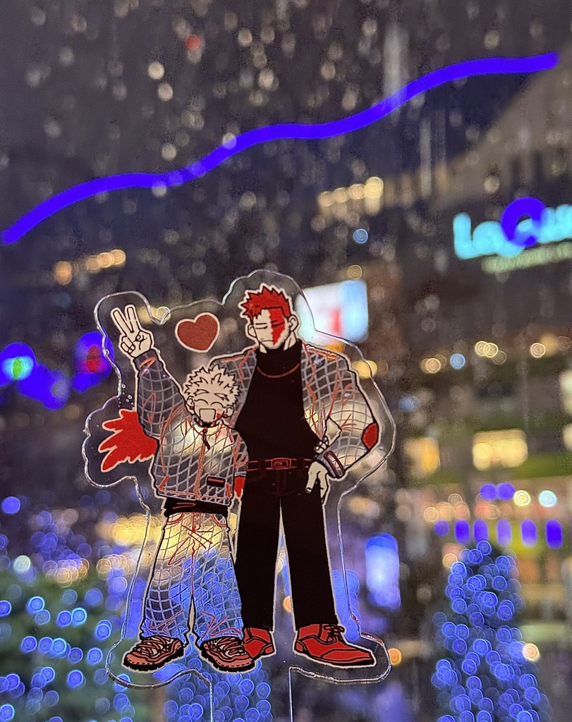 フレーム付きアクスタ