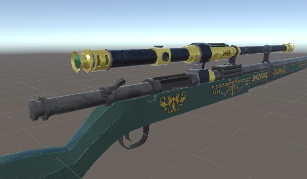 スチームパンクライフル