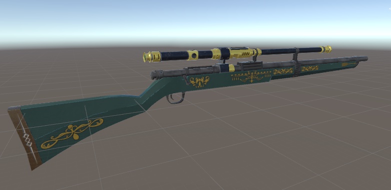 スチームパンクライフル