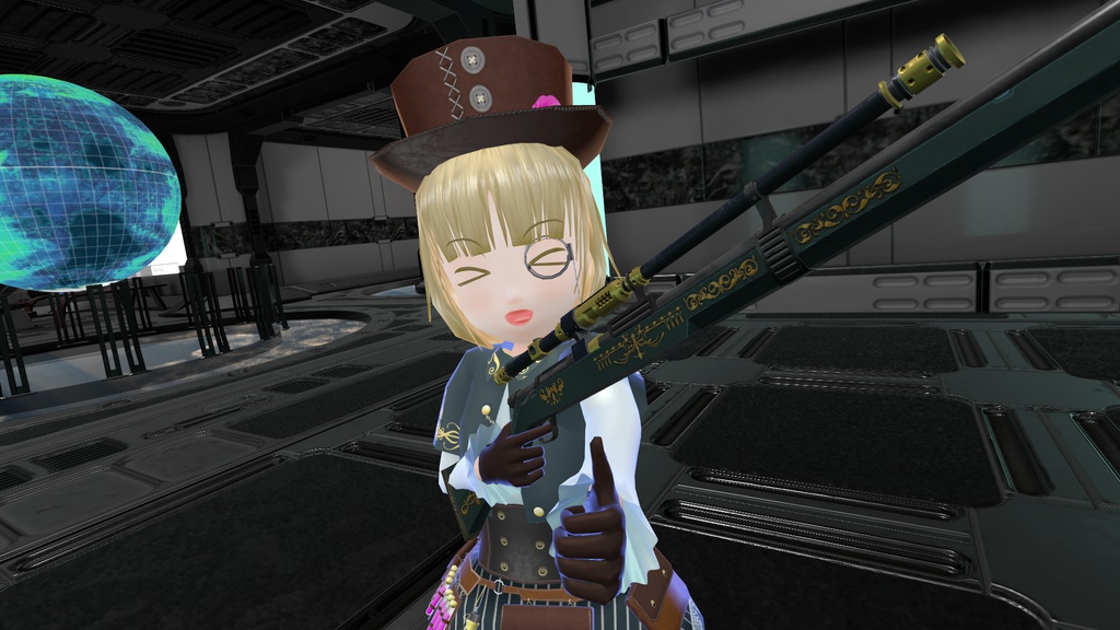 スチームパンクライフル