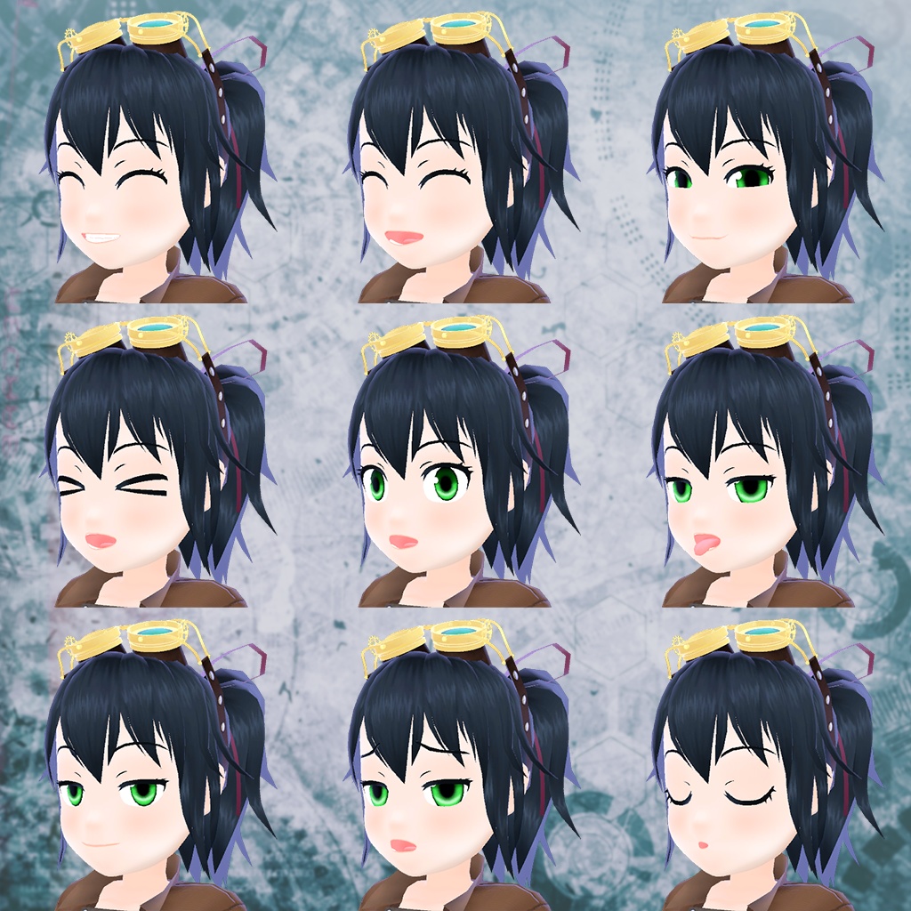 ガンスリンガー・ドロシー/ VRChat対応3Dモデル