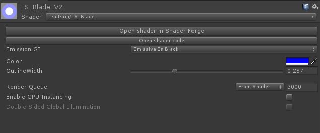 【Unity】LS Blade Shader