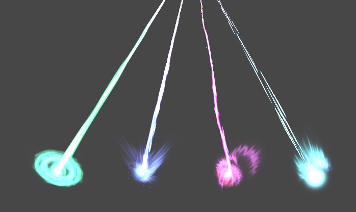 【Unity】VRC向けビーム5種盛り