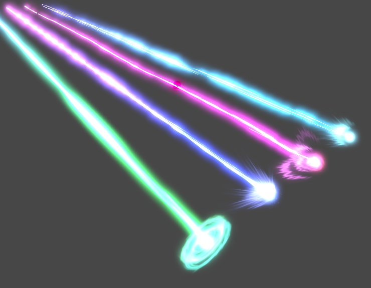 【Unity】VRC向けビーム5種盛り