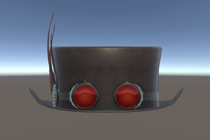 【3Dモデル】スチームパンクハットvol.2