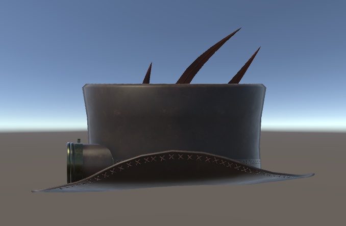 【3Dモデル】スチームパンクハットvol.2