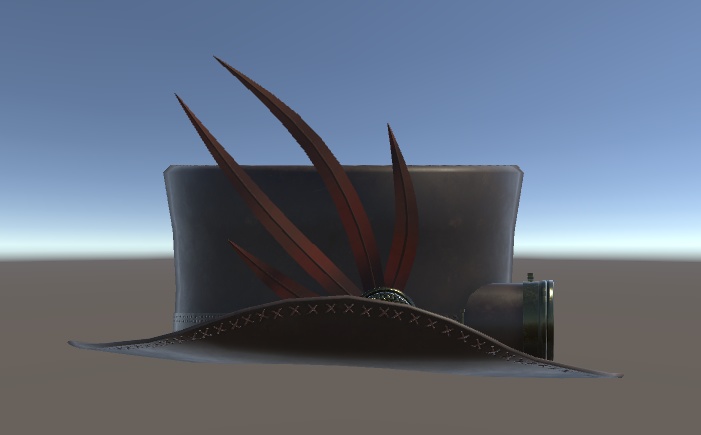 【3Dモデル】スチームパンクハットvol.2