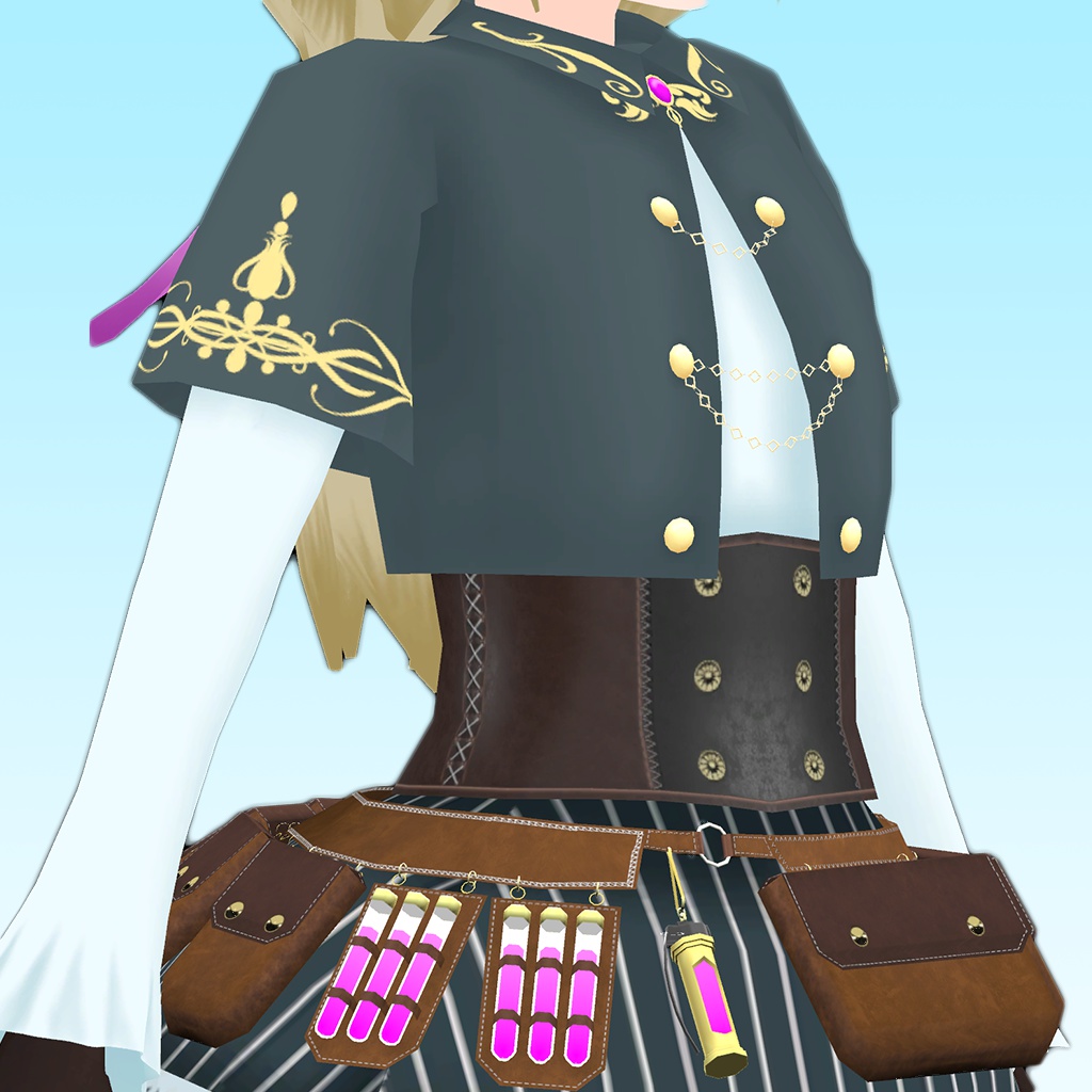 アルケミスト・アリサ / VRChat対応3Dモデル