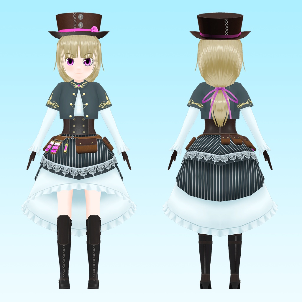 アルケミスト・アリサ / VRChat対応3Dモデル