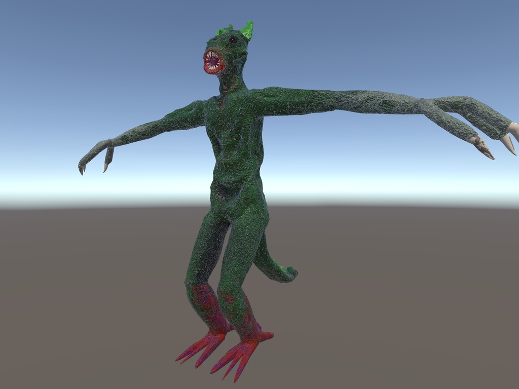 オタゴンです / VRChat向け3Dモデル