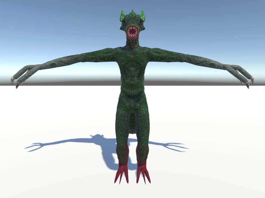 オタゴンです / VRChat向け3Dモデル