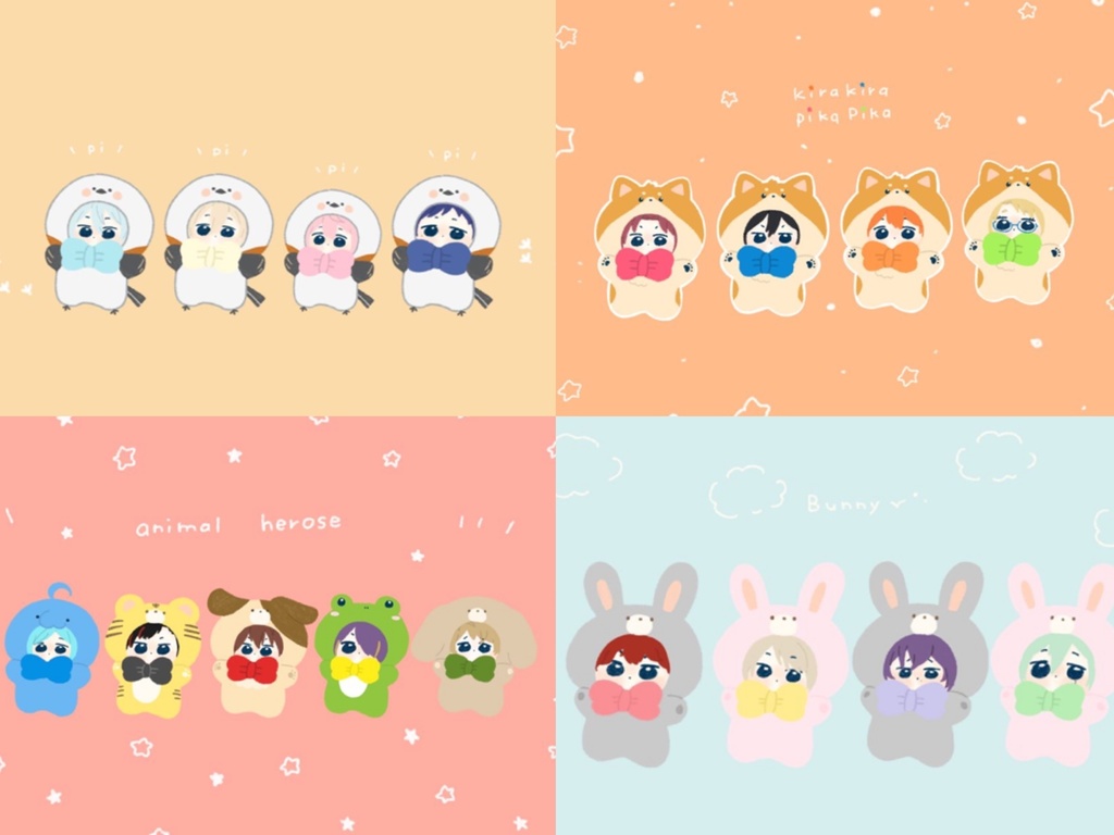 着ぐるみステッカー⭐︎スタプロ⭐︎