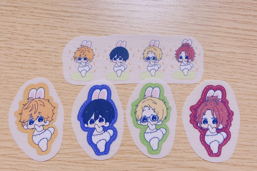 ばぶばにーシール☆ニューディ☆