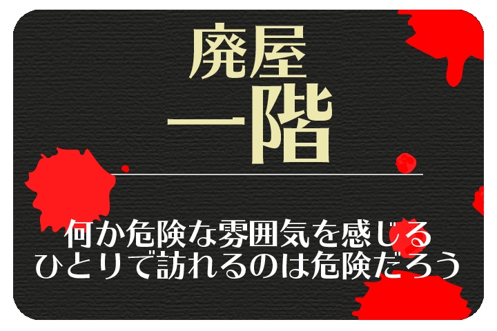 5人用マーダーミステリー『肝試し』オンラインプレイ用