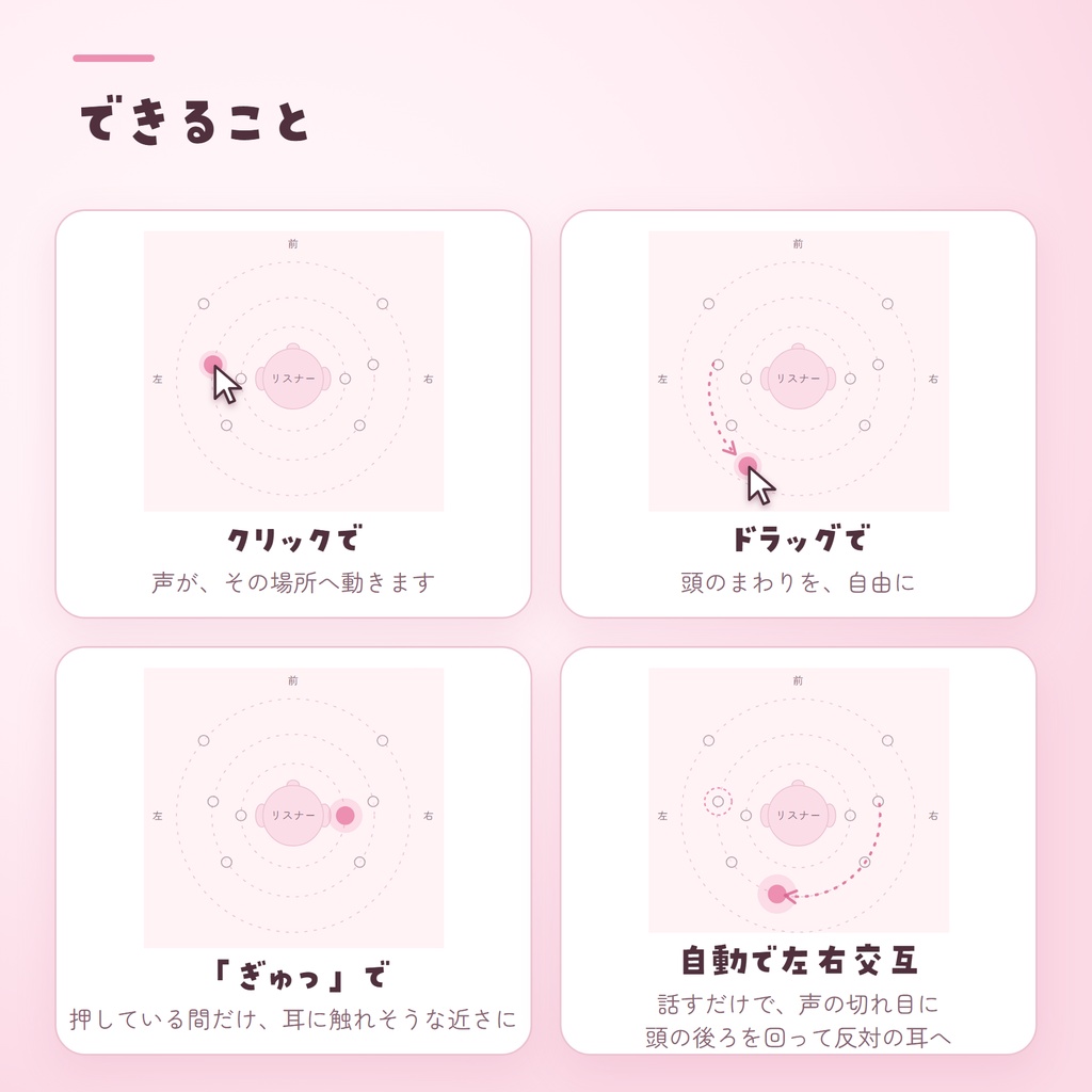 OBS用 疑似ASMRプラグイン - giziASMR