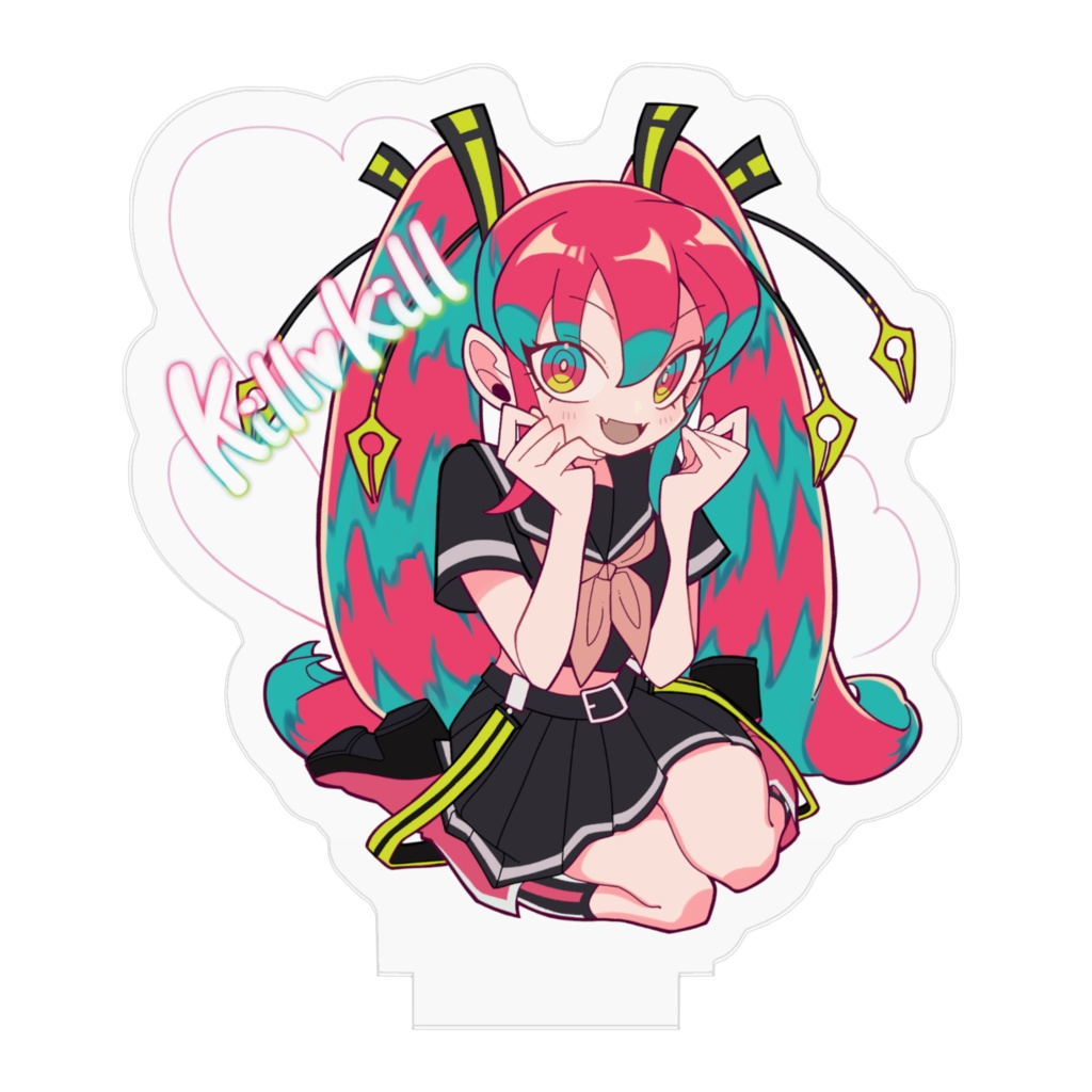 【オリジナル】Kill❤︎kill アクリルフィギュア【キルキラ】