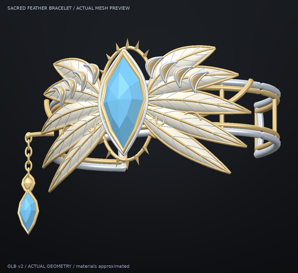 聖羽の腕輪|Sacred Feather Bracelet
