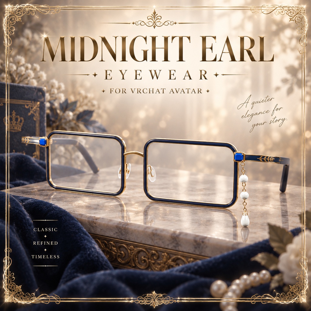 【無料】夜藍伯爵・蒼爵のスクエアグラス