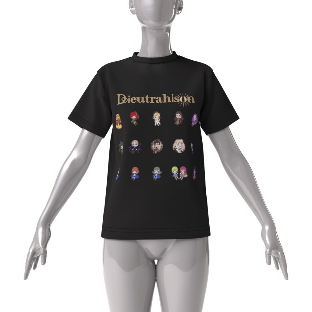 DieutrahisonビッグシルエットTシャツ②