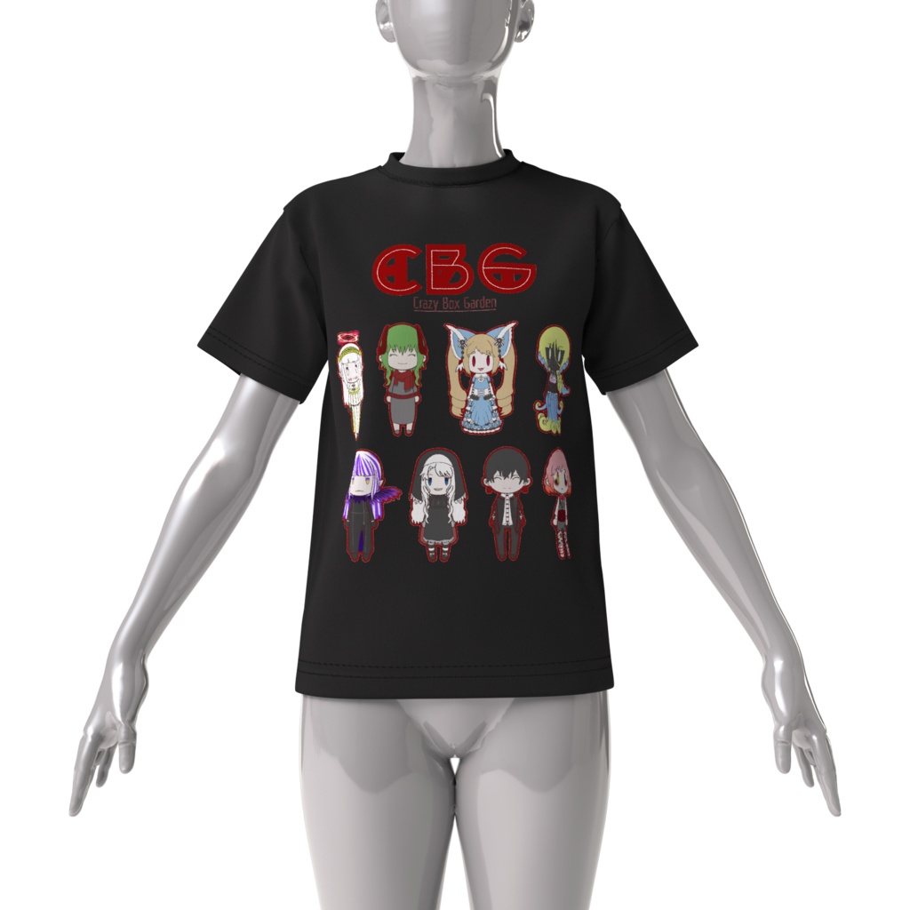 CBGビッグシルエットTシャツ①