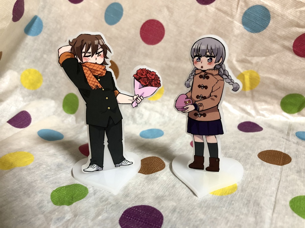 比治沖アクリルスタンド(バレンタイン風)