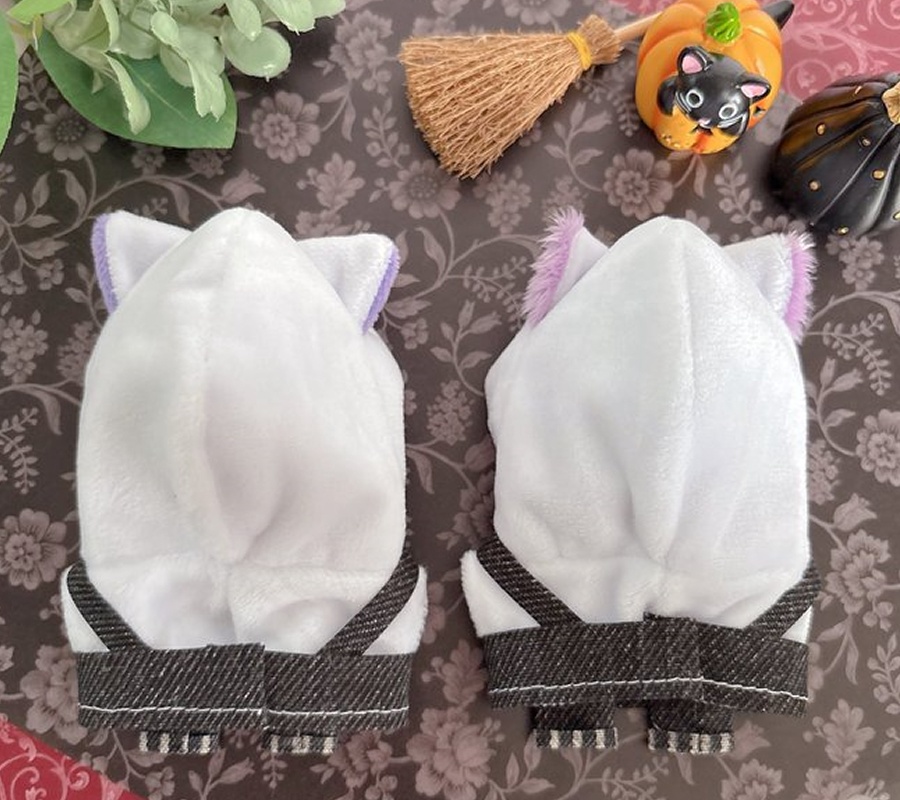 ねこフード&サロペット