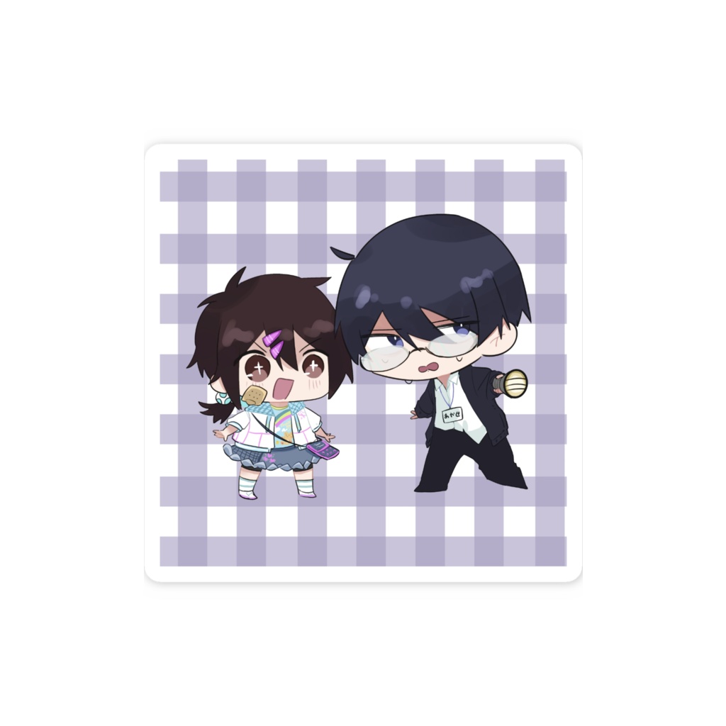 【七不思議調査隊】ステッカー