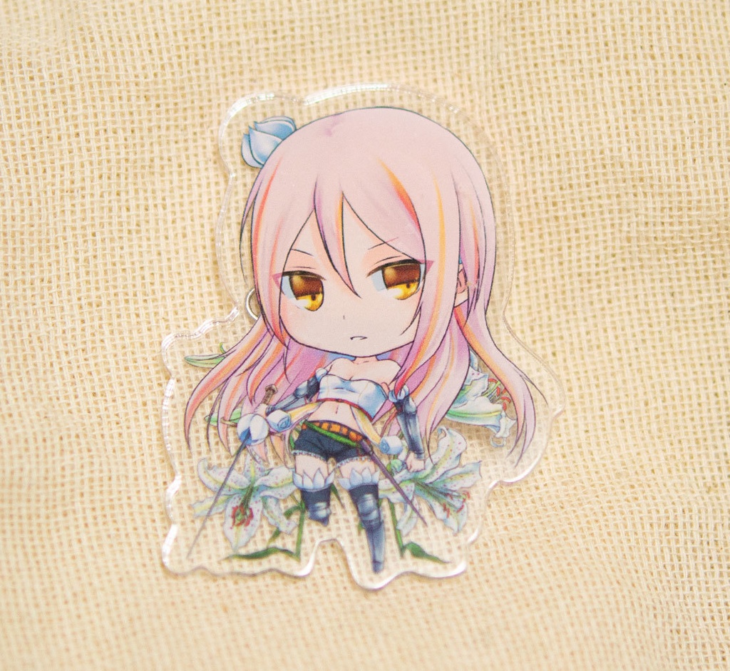 花騎士ちびキャラアクリルバッジ