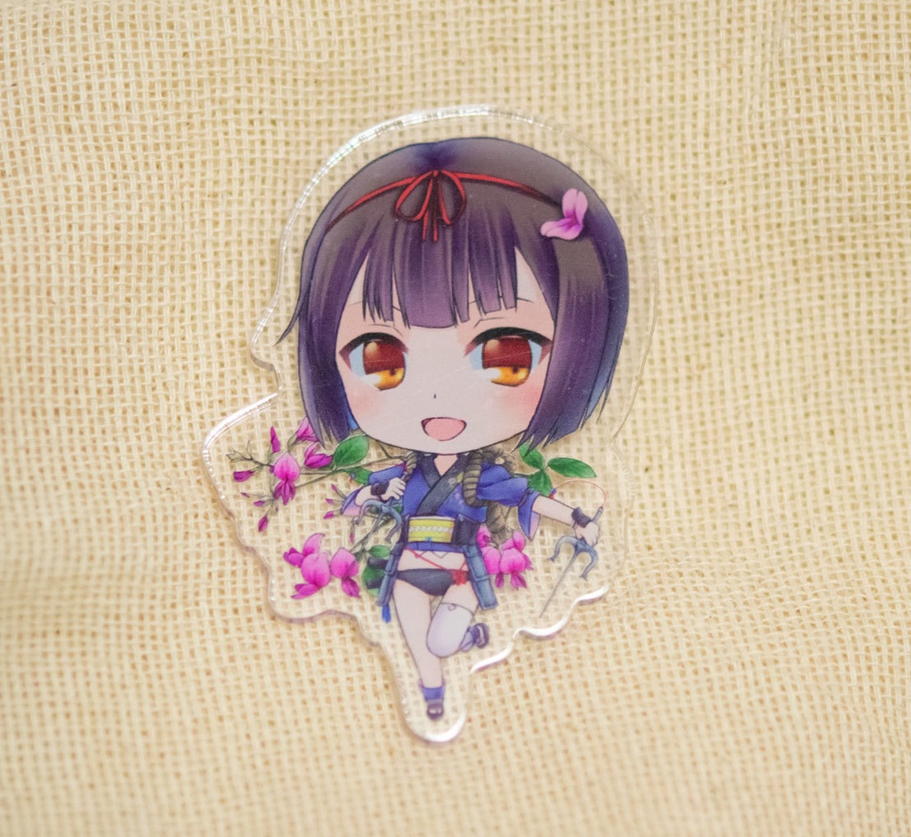 花騎士ちびキャラアクリルバッジ