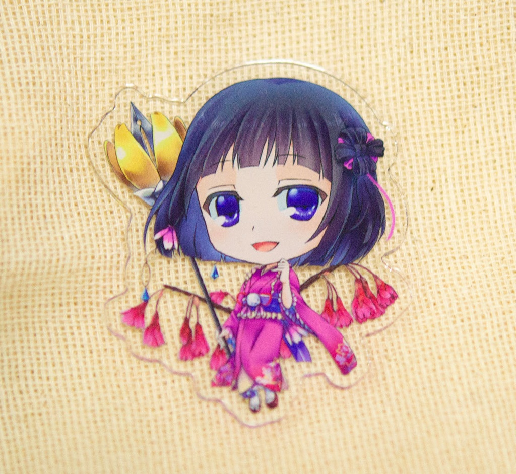 花騎士ちびキャラアクリルバッジ