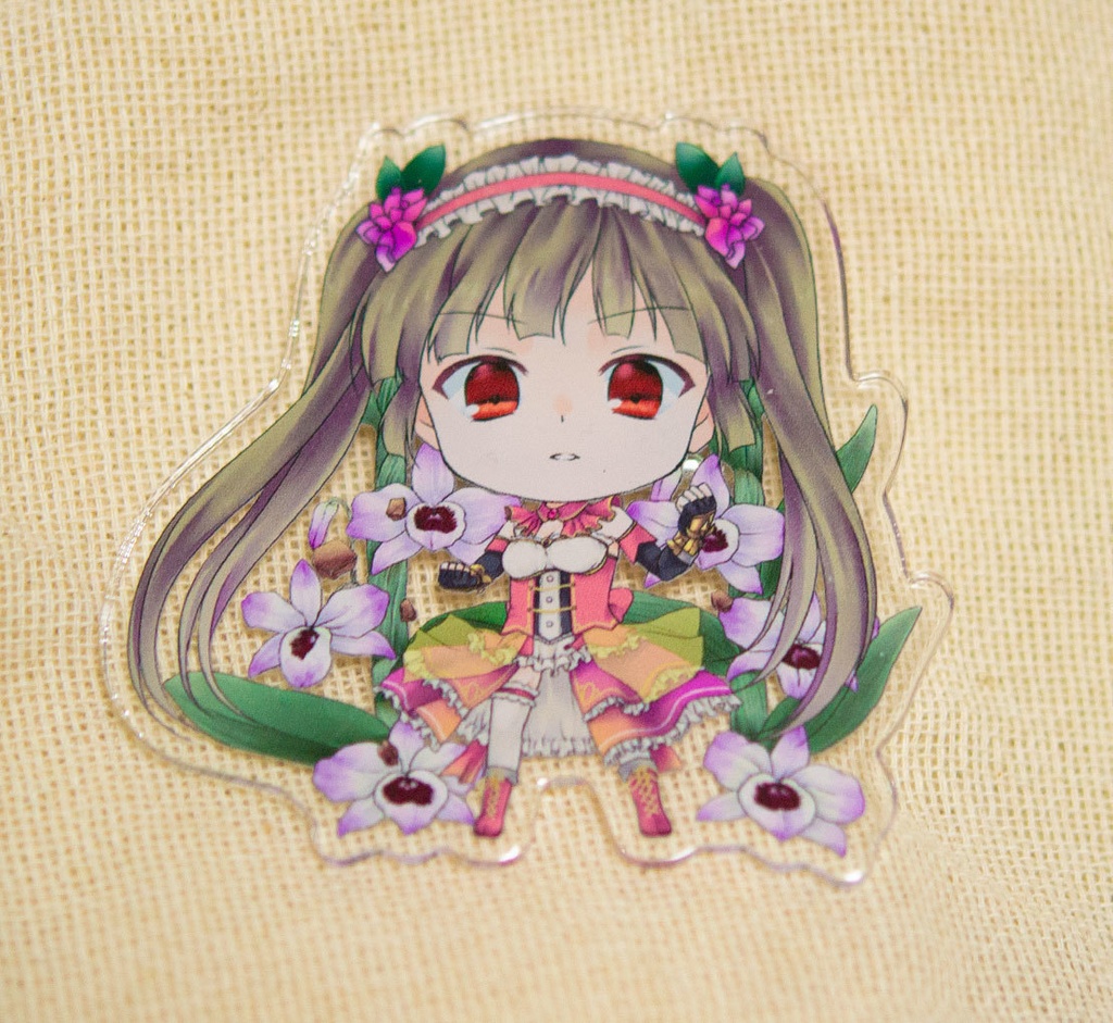 花騎士ちびキャラアクリルバッジ